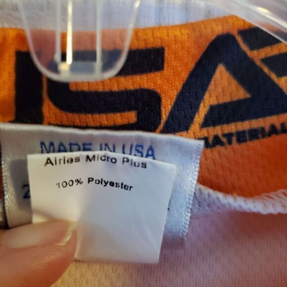 Voler Cycling Jersey Men's Large  Orange Full‎ Zipper - Picture 5 of 11